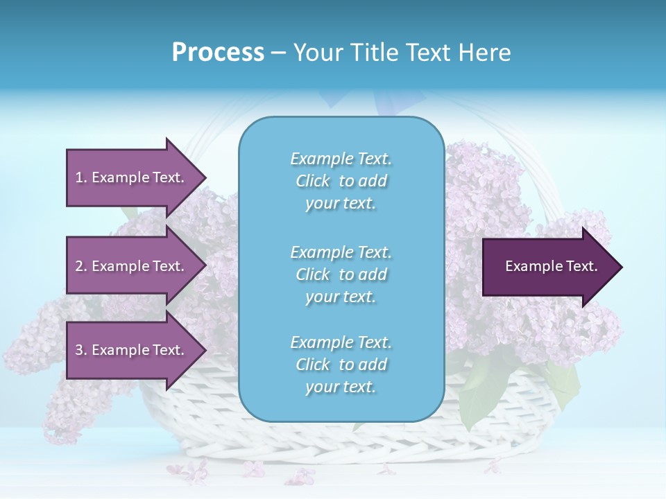 Petal Background Blooming PowerPoint Template