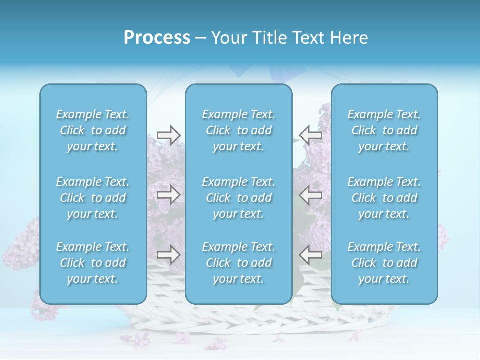 Petal Background Blooming PowerPoint Template