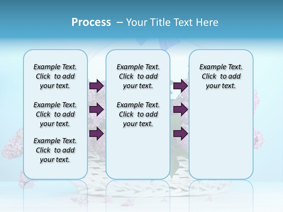 Petal Background Blooming PowerPoint Template