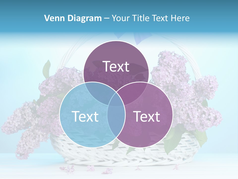 Petal Background Blooming PowerPoint Template