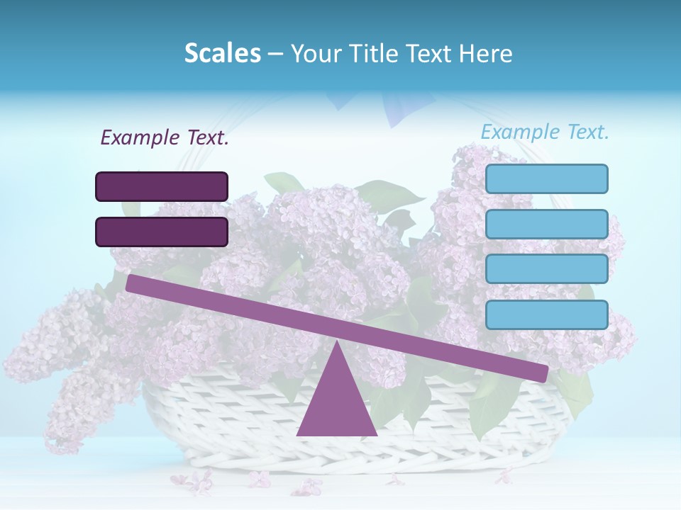 Petal Background Blooming PowerPoint Template