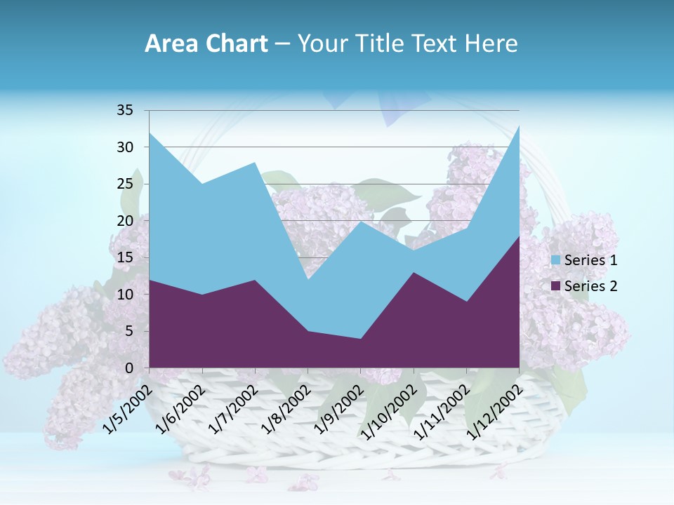 Petal Background Blooming PowerPoint Template