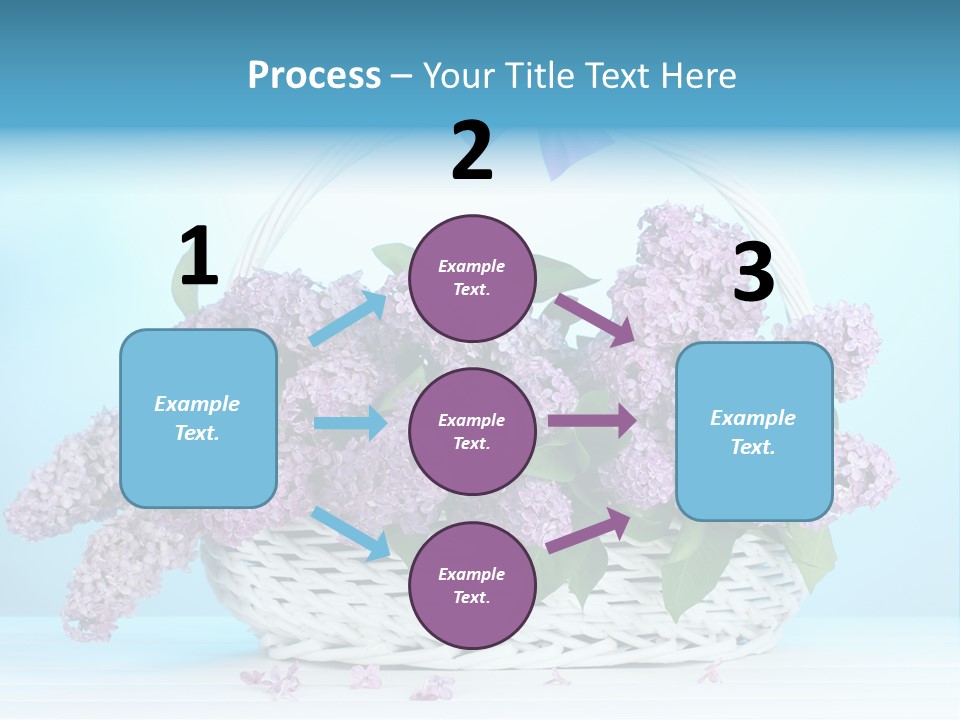 Petal Background Blooming PowerPoint Template