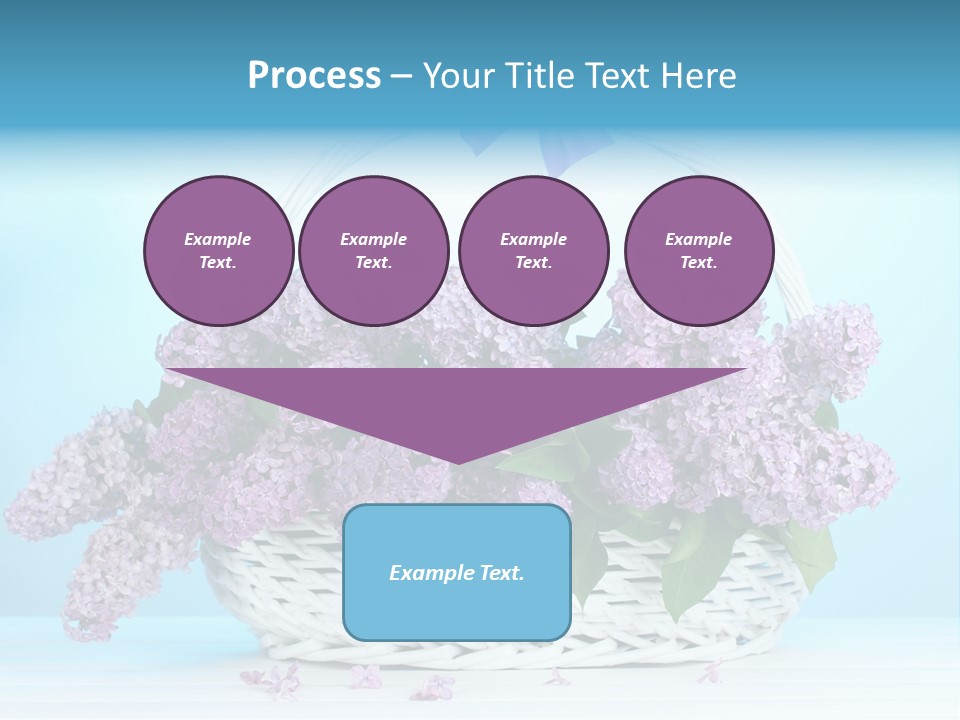 Petal Background Blooming PowerPoint Template