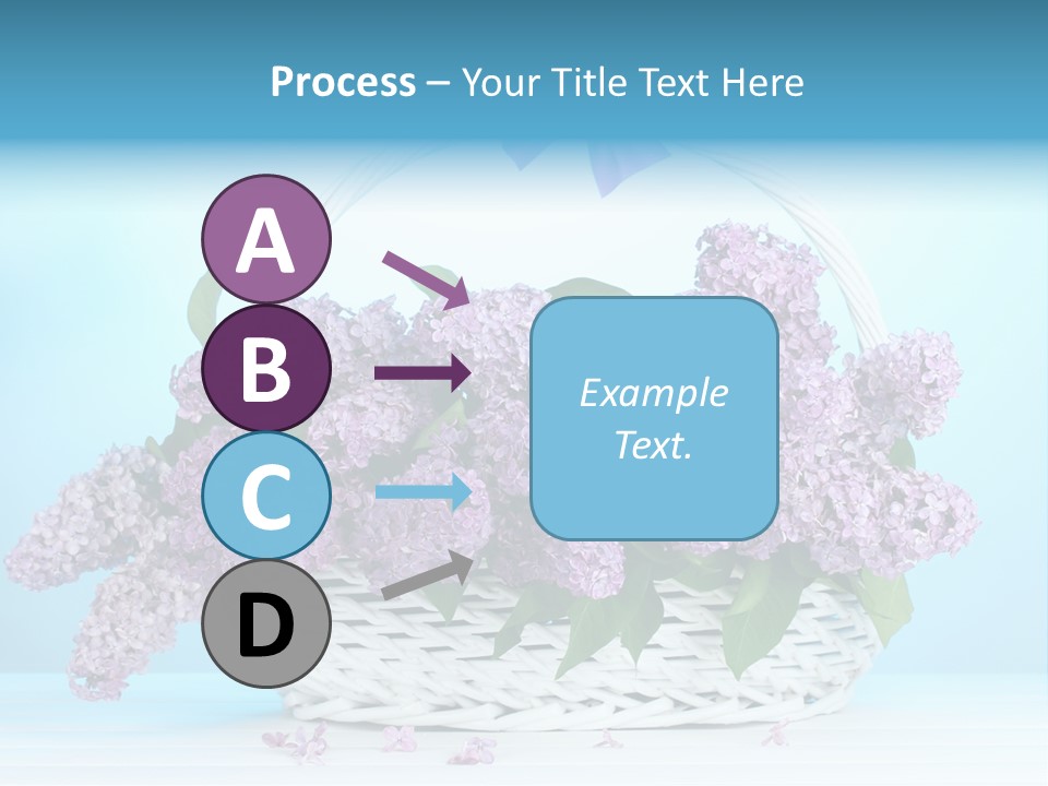 Petal Background Blooming PowerPoint Template