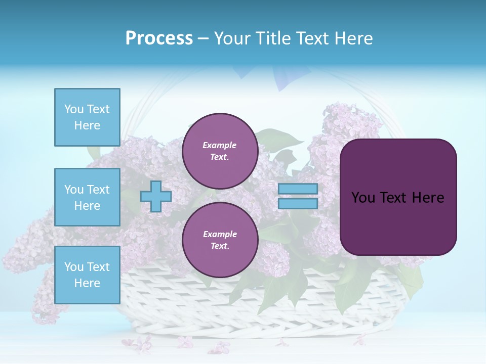 Petal Background Blooming PowerPoint Template