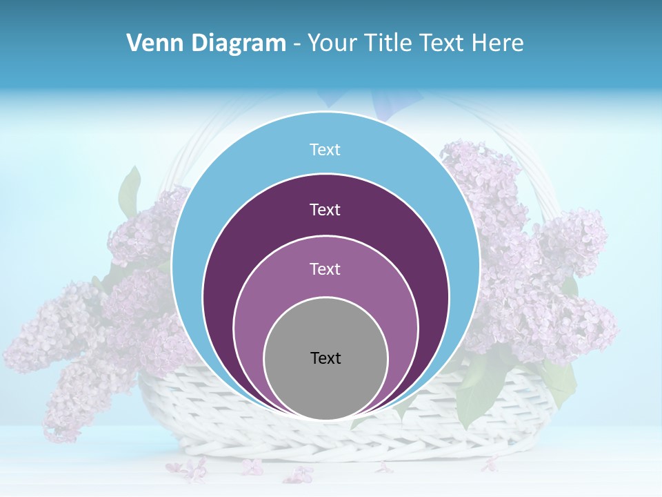Petal Background Blooming PowerPoint Template