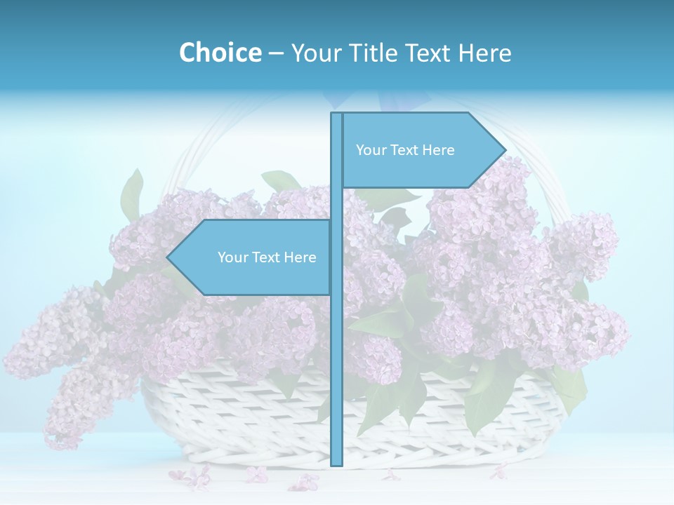 Petal Background Blooming PowerPoint Template