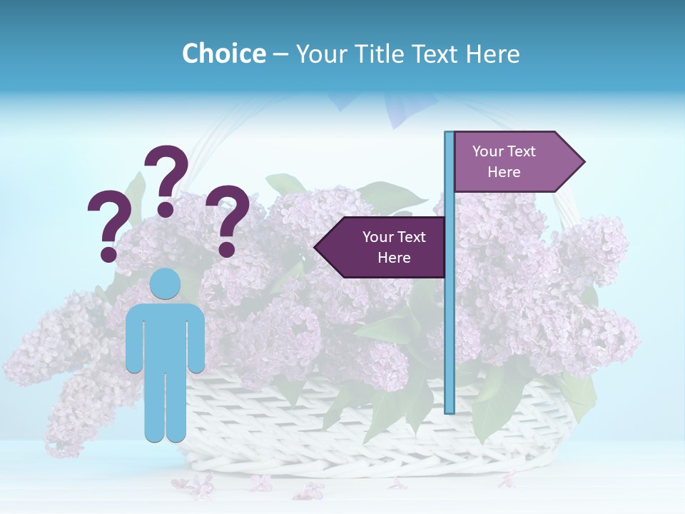 Petal Background Blooming PowerPoint Template