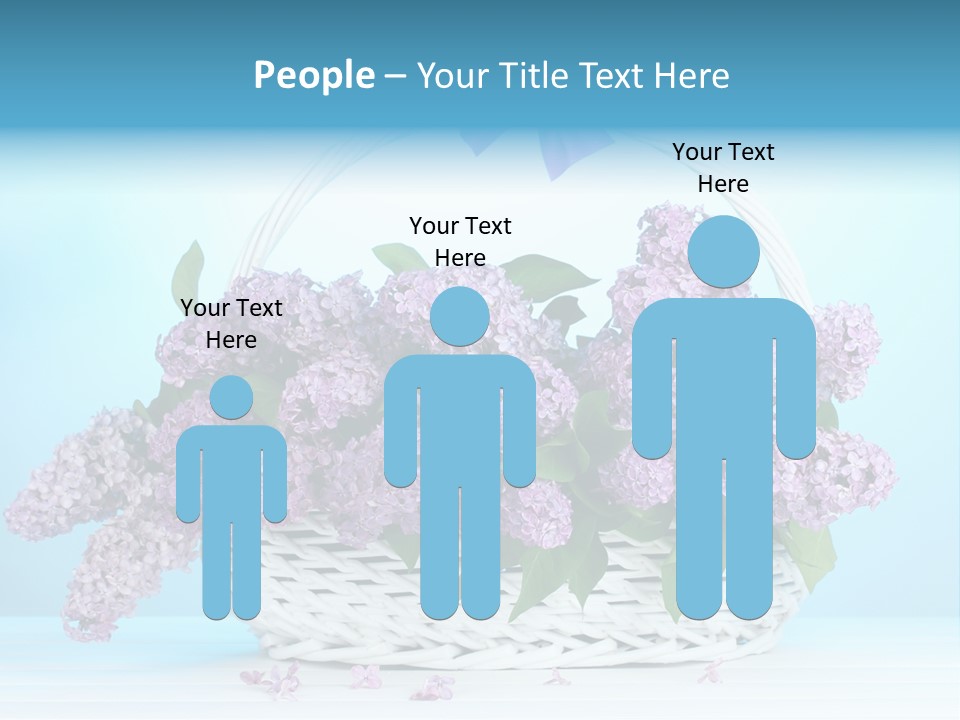 Petal Background Blooming PowerPoint Template