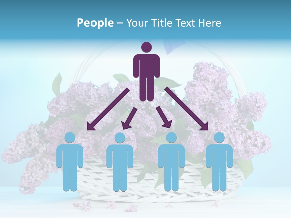 Petal Background Blooming PowerPoint Template