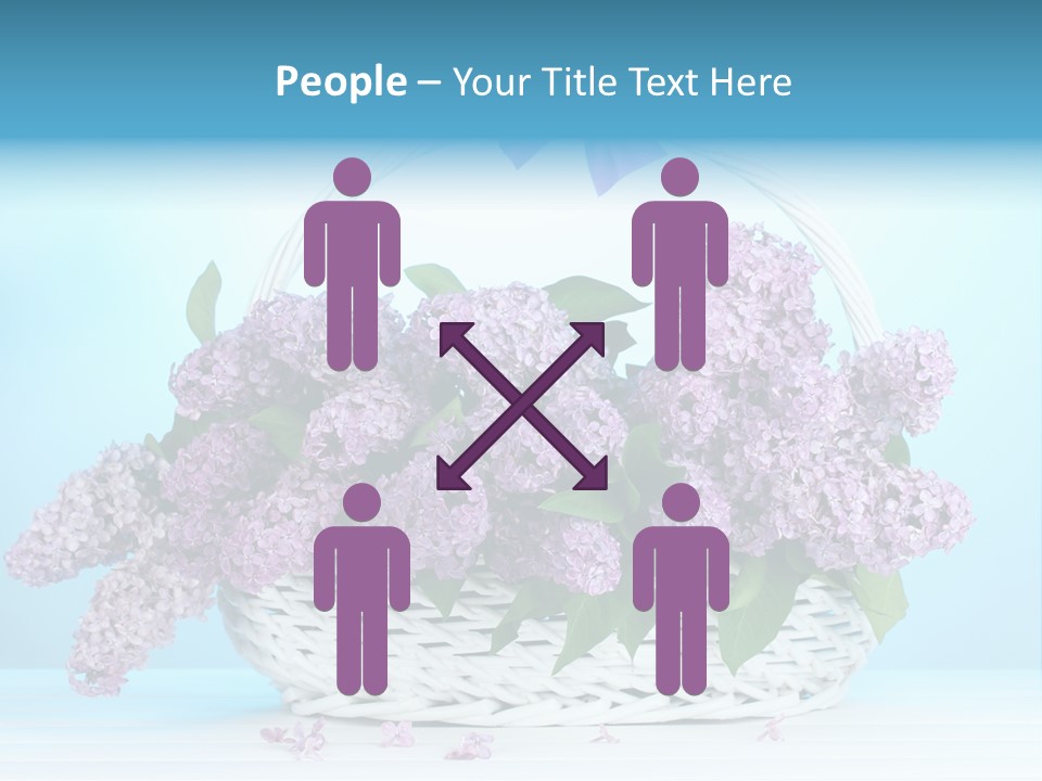 Petal Background Blooming PowerPoint Template