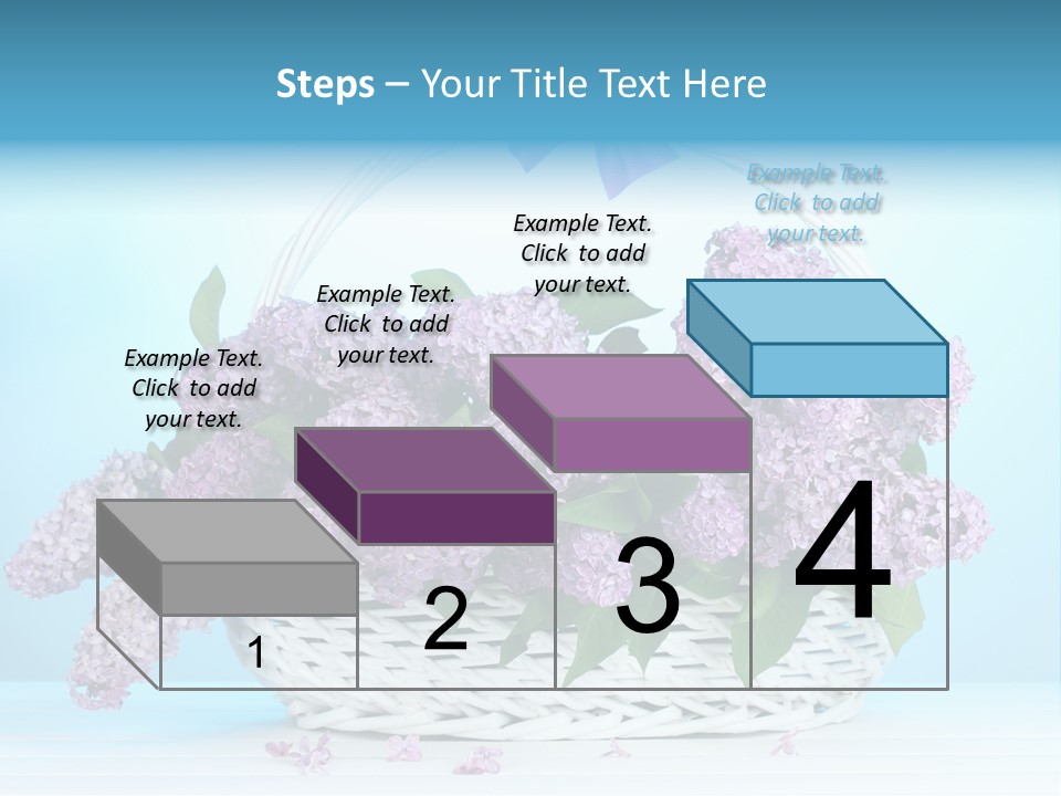 Petal Background Blooming PowerPoint Template