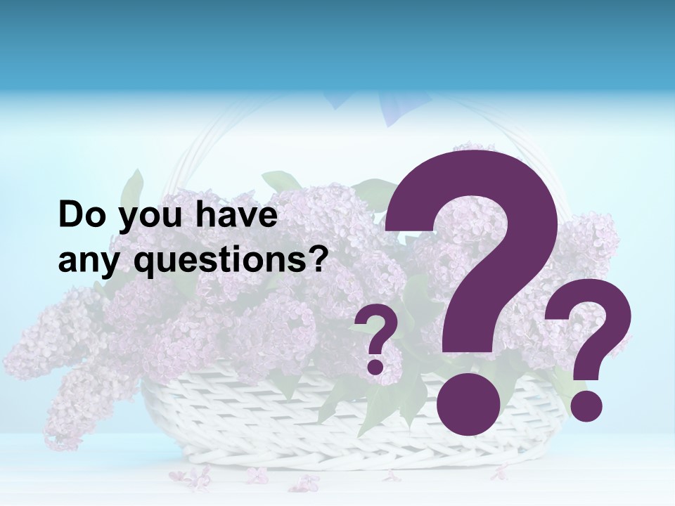 Petal Background Blooming PowerPoint Template