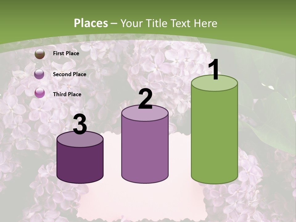 Flora Violet Floral PowerPoint Template