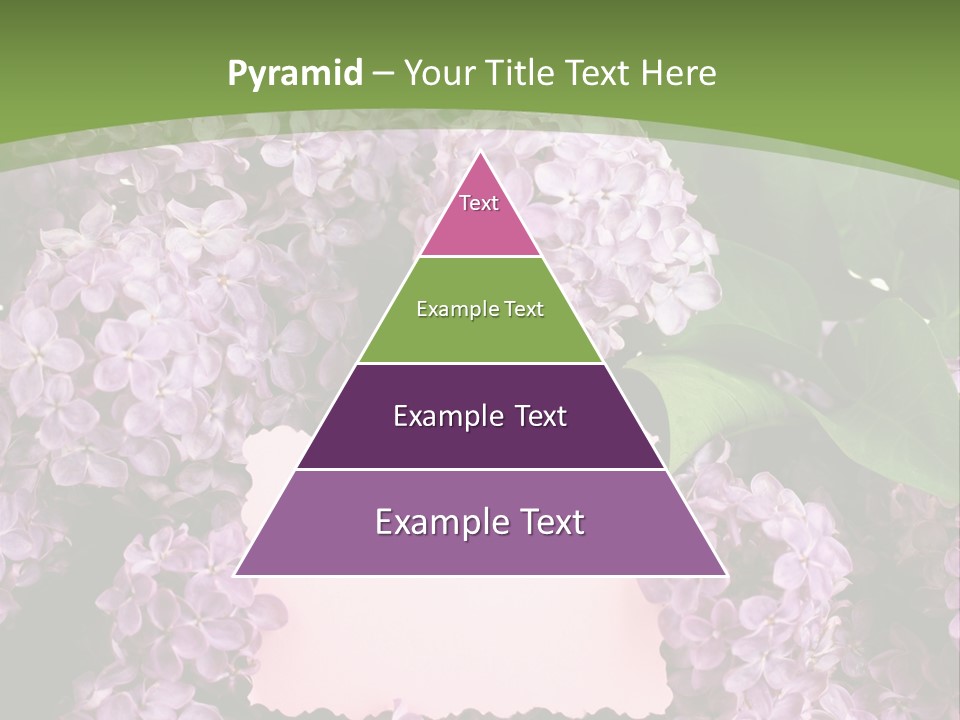 Flora Violet Floral PowerPoint Template