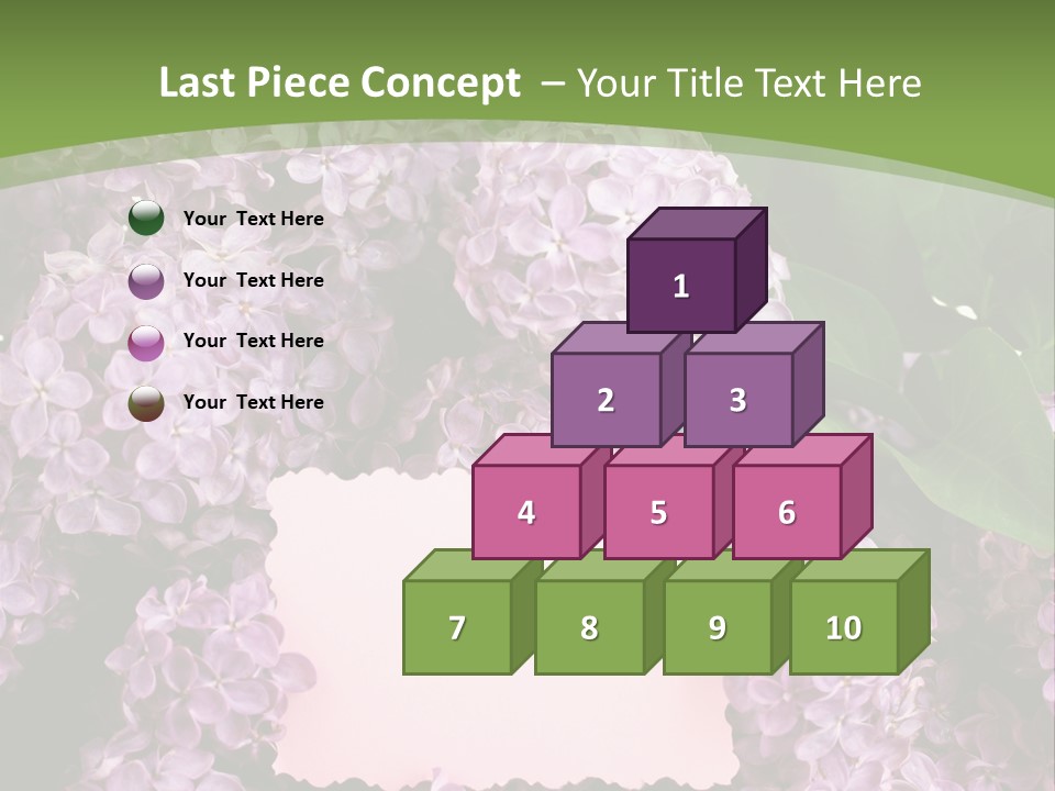 Flora Violet Floral PowerPoint Template