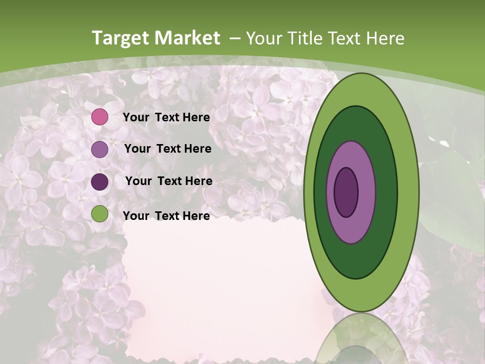 Flora Violet Floral PowerPoint Template