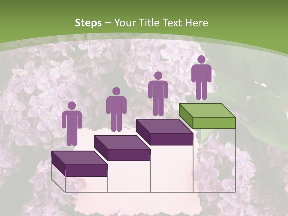 Flora Violet Floral PowerPoint Template