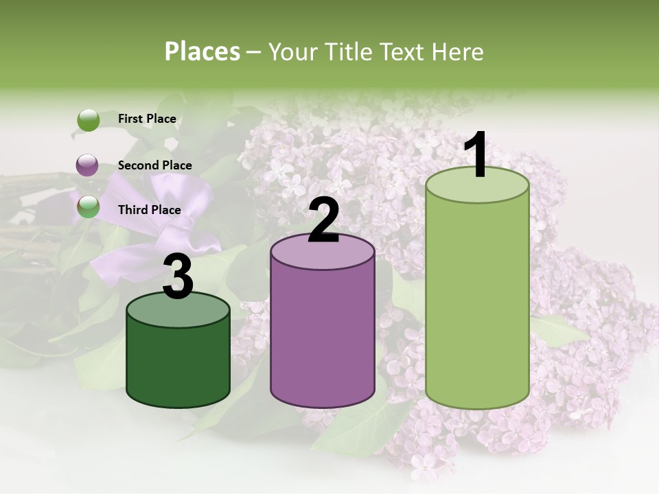 Background Bloom Gift PowerPoint Template