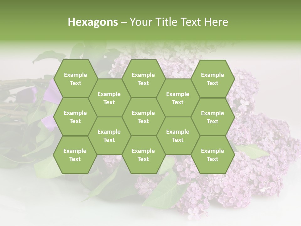 Background Bloom Gift PowerPoint Template