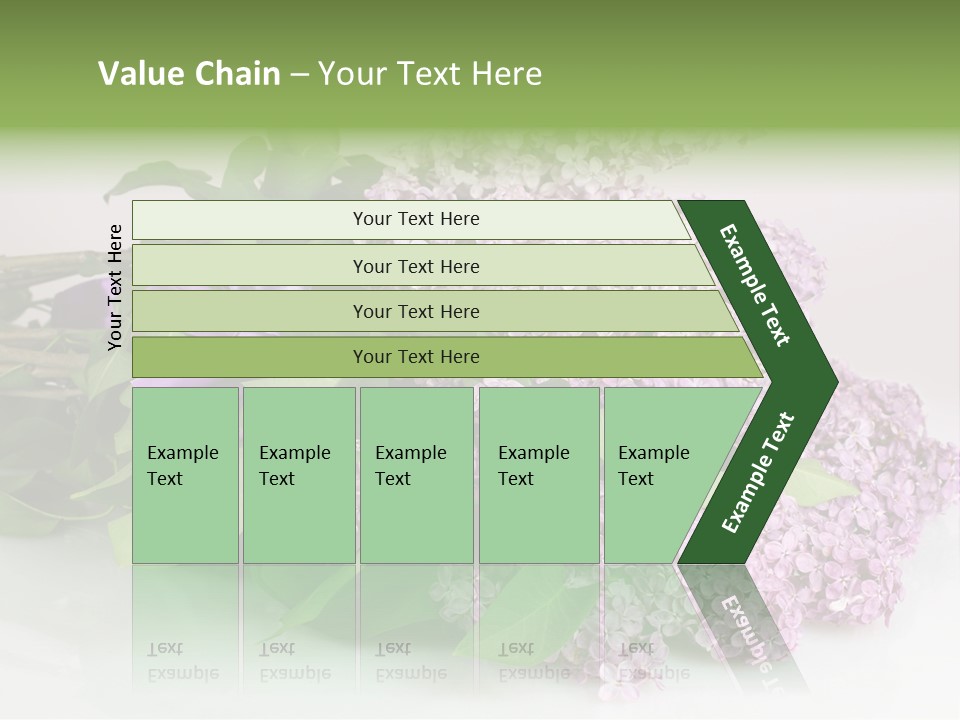 Background Bloom Gift PowerPoint Template