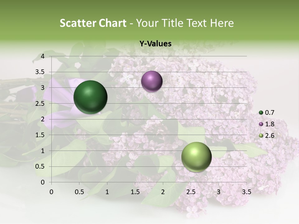 Background Bloom Gift PowerPoint Template