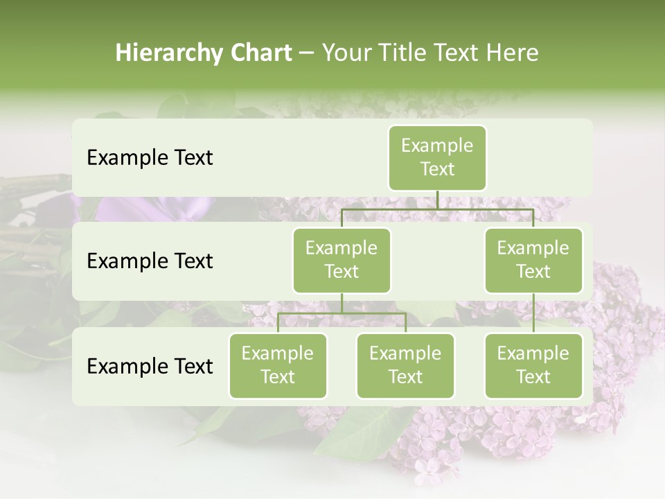 Background Bloom Gift PowerPoint Template