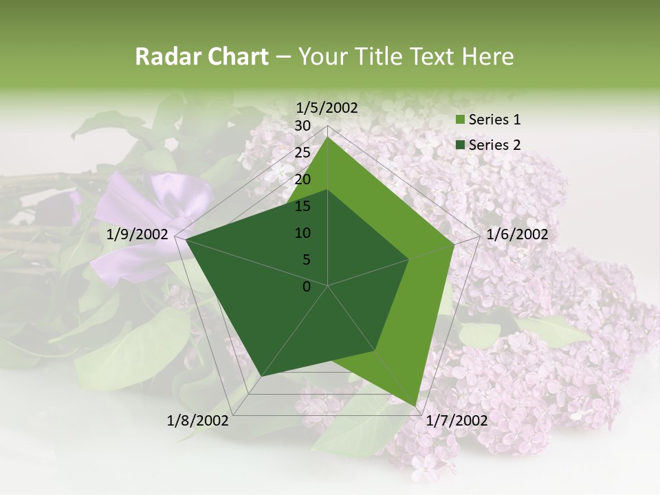 Background Bloom Gift PowerPoint Template