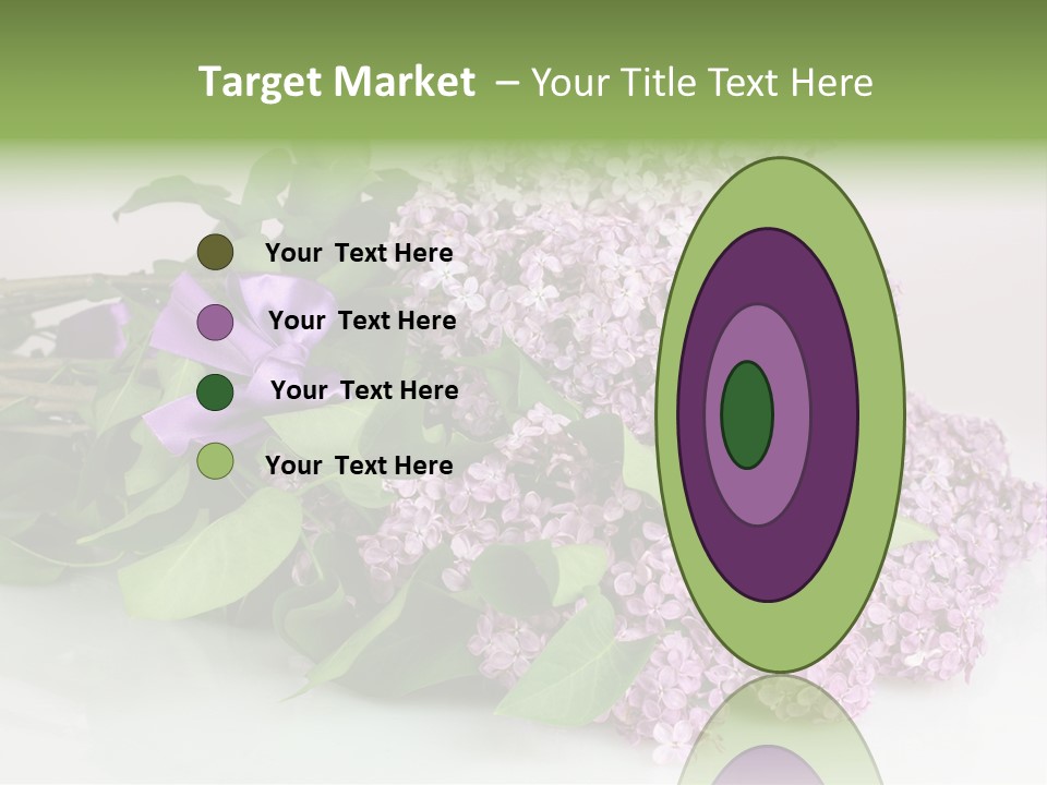 Background Bloom Gift PowerPoint Template