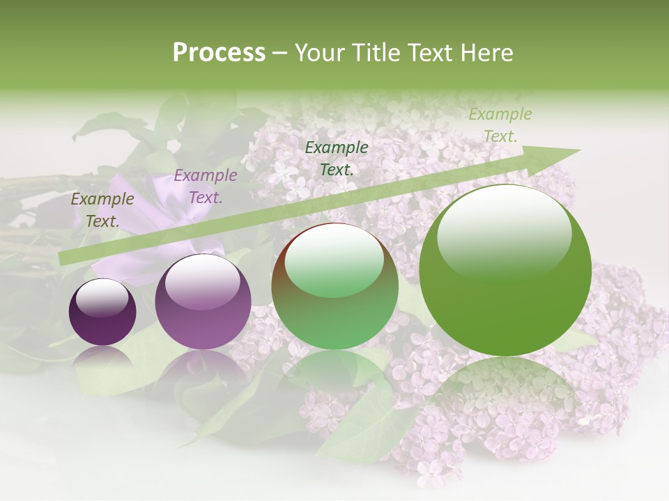 Background Bloom Gift PowerPoint Template