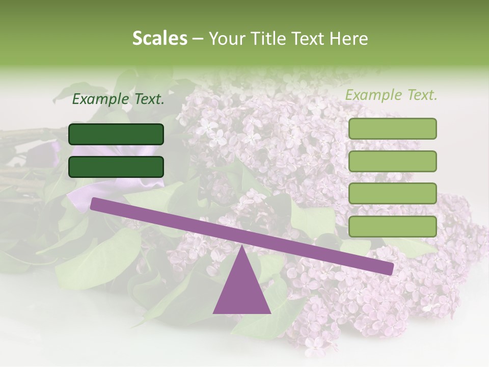 Background Bloom Gift PowerPoint Template