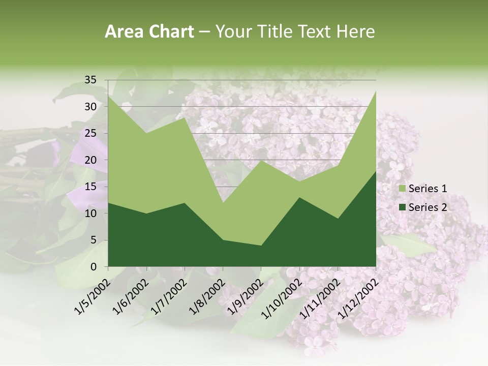 Background Bloom Gift PowerPoint Template