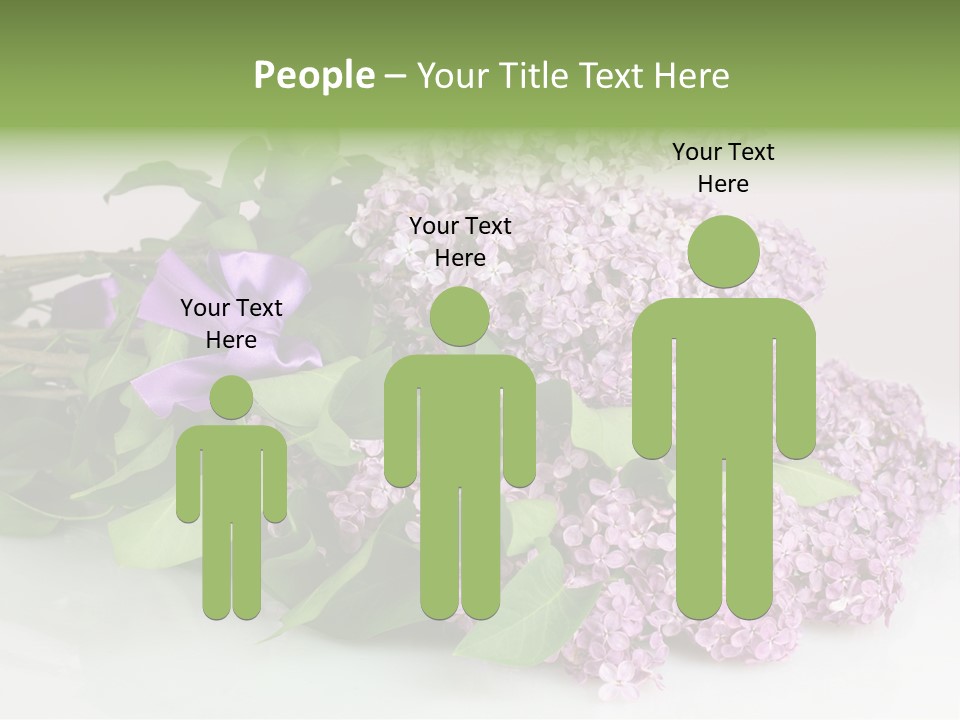 Background Bloom Gift PowerPoint Template