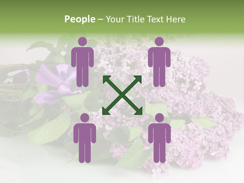 Background Bloom Gift PowerPoint Template