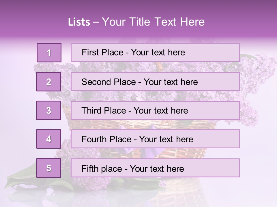 Flowers Blossom Petal PowerPoint Template