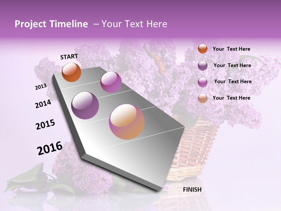 Flowers Blossom Petal PowerPoint Template