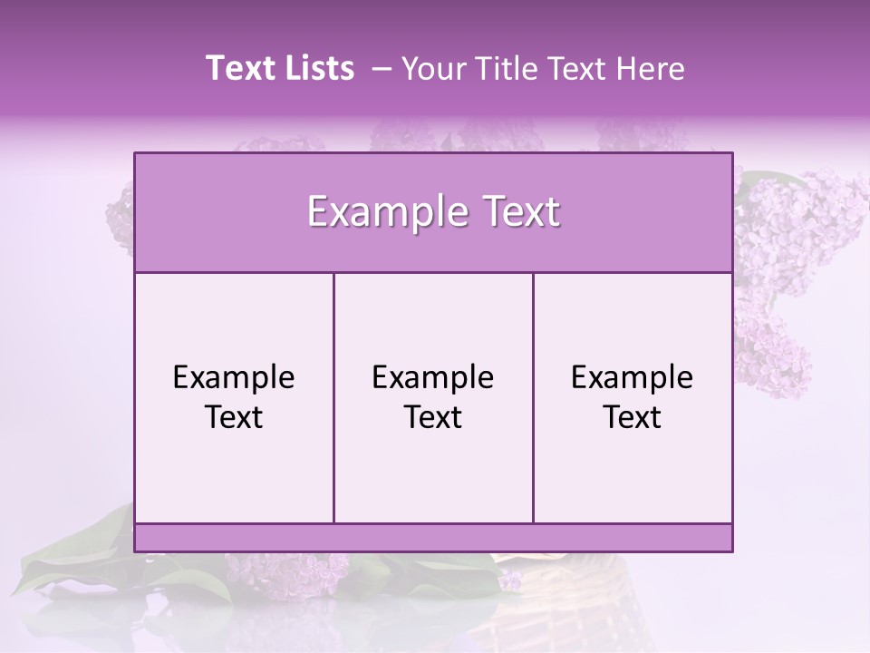 Flowers Blossom Petal PowerPoint Template