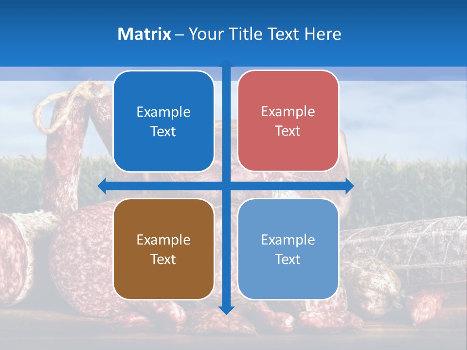 Salumificio Salsiccia Merenda PowerPoint Template