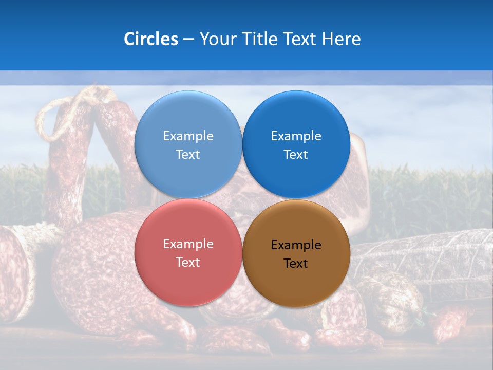 Salumificio Salsiccia Merenda PowerPoint Template