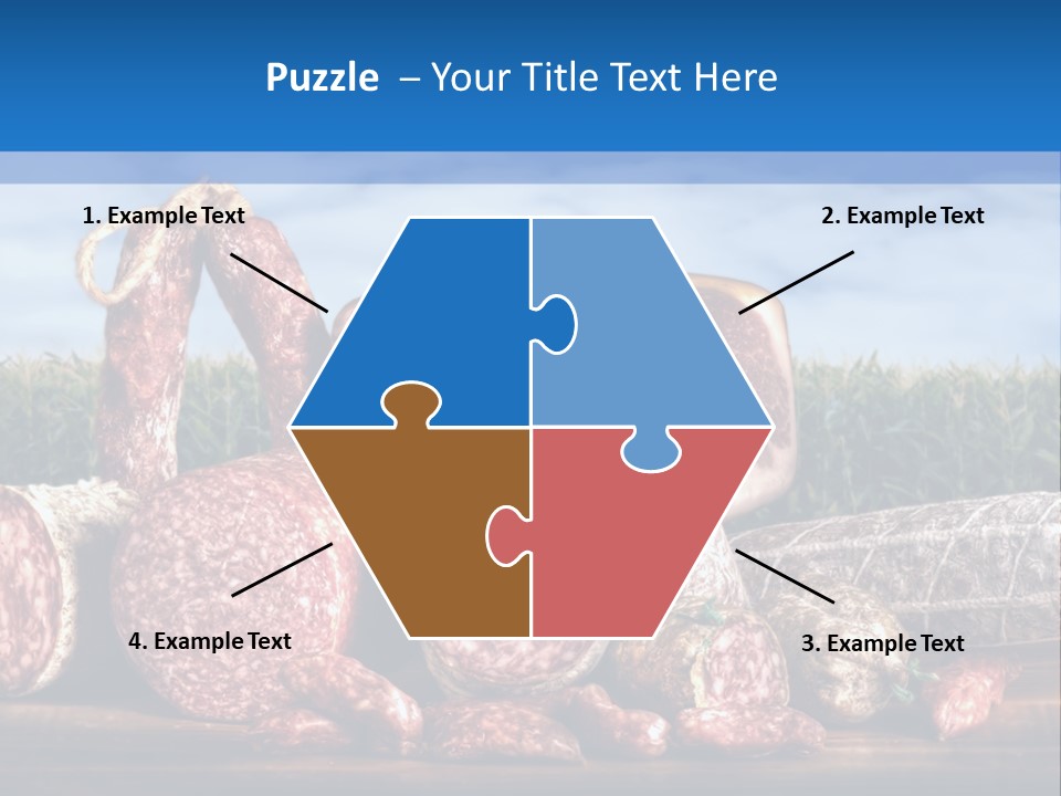 Salumificio Salsiccia Merenda PowerPoint Template