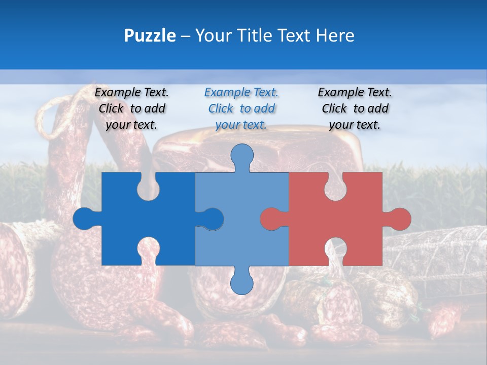 Salumificio Salsiccia Merenda PowerPoint Template