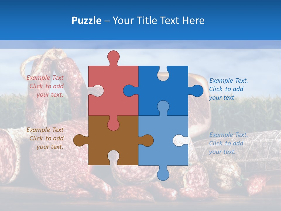 Salumificio Salsiccia Merenda PowerPoint Template