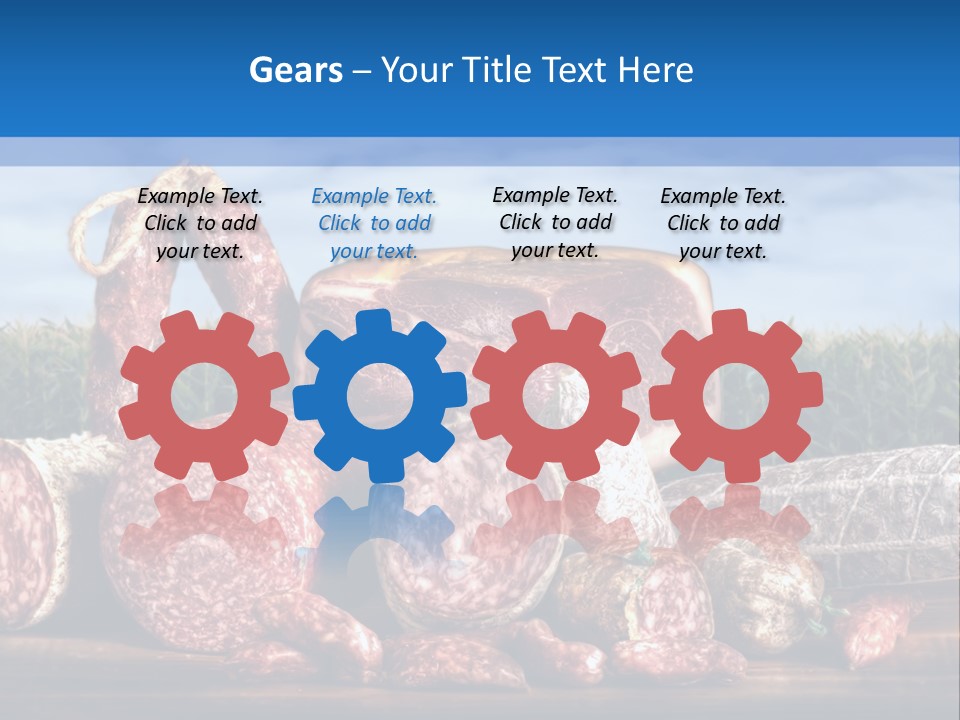 Salumificio Salsiccia Merenda PowerPoint Template