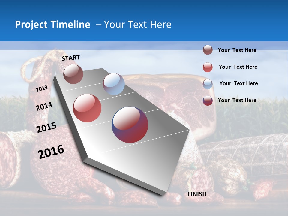 Salumificio Salsiccia Merenda PowerPoint Template