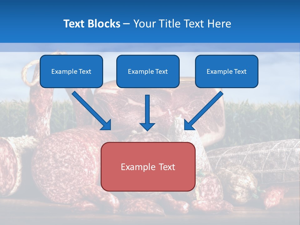 Salumificio Salsiccia Merenda PowerPoint Template