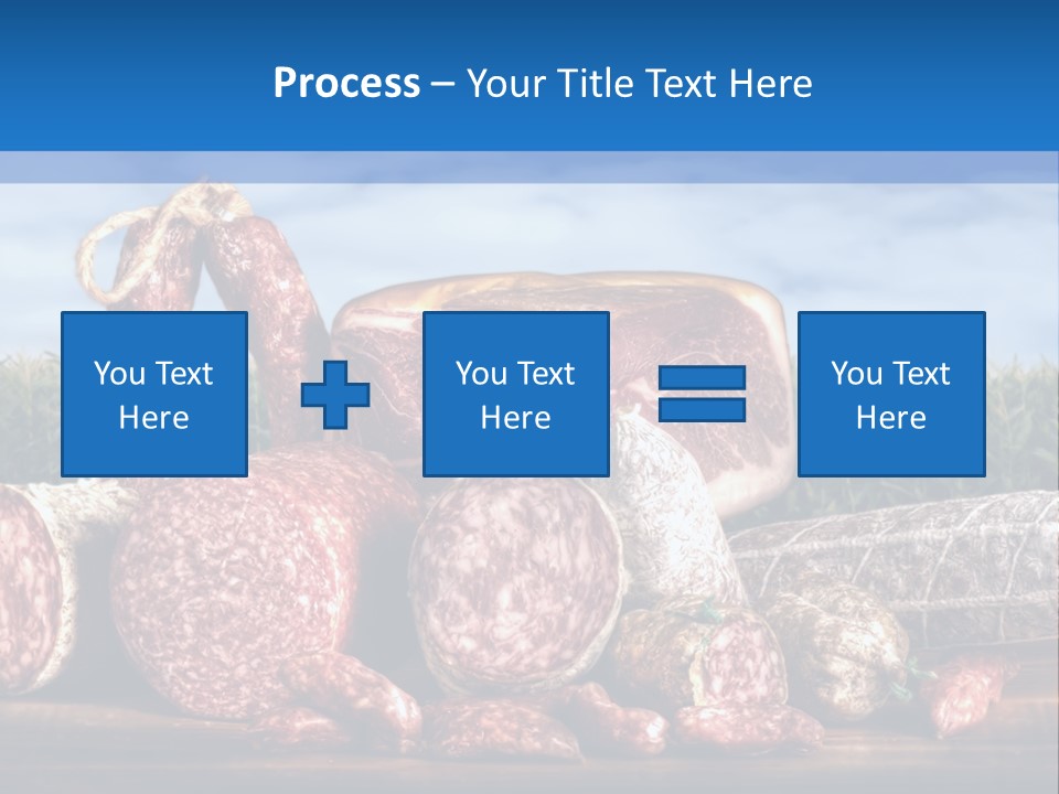 Salumificio Salsiccia Merenda PowerPoint Template