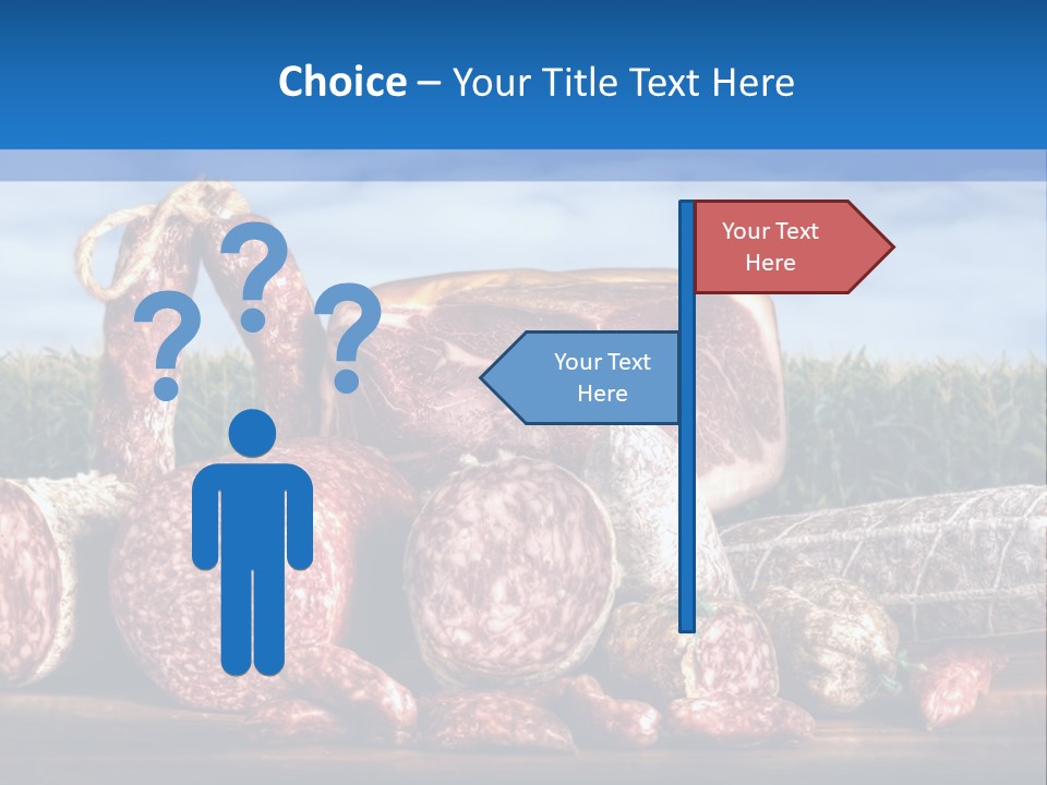 Salumificio Salsiccia Merenda PowerPoint Template