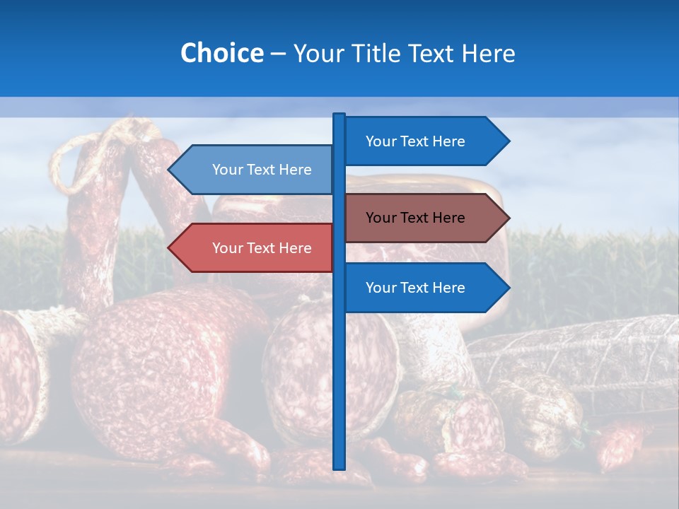 Salumificio Salsiccia Merenda PowerPoint Template