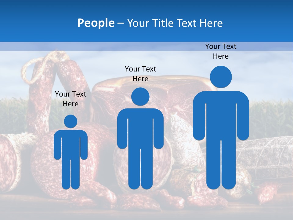 Salumificio Salsiccia Merenda PowerPoint Template